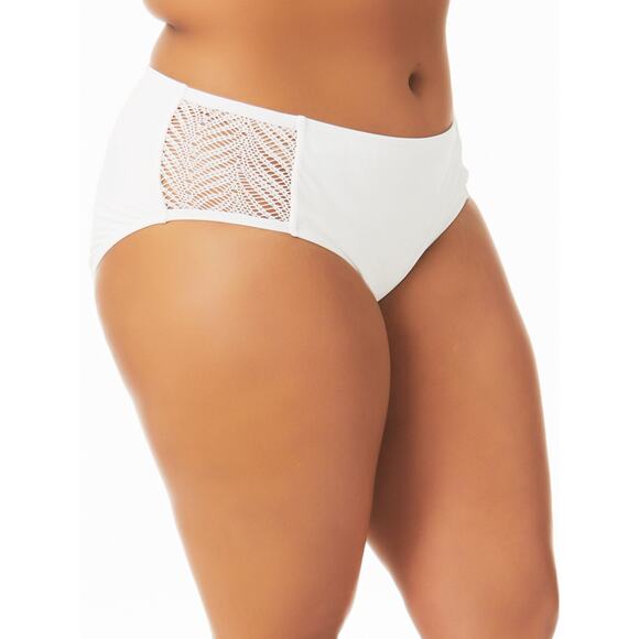 Bikini Bottom‎ White Crochet by Time and Tru Women's Plus 2X NWT - Picture 7 of 9